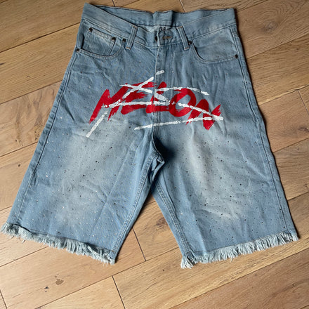 OnYaMelon Rhinestone Blue Jeans