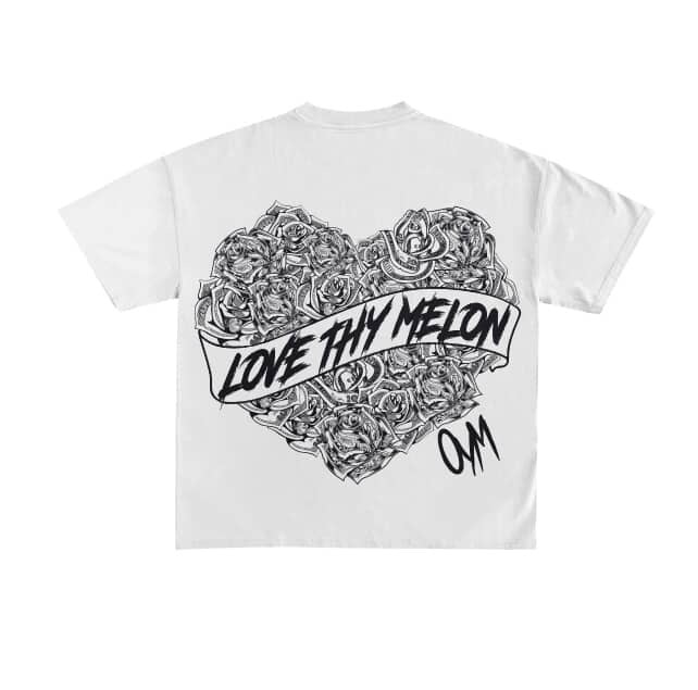 “LoveThyMelon” OYM Boxy Tee (Plain Jane)