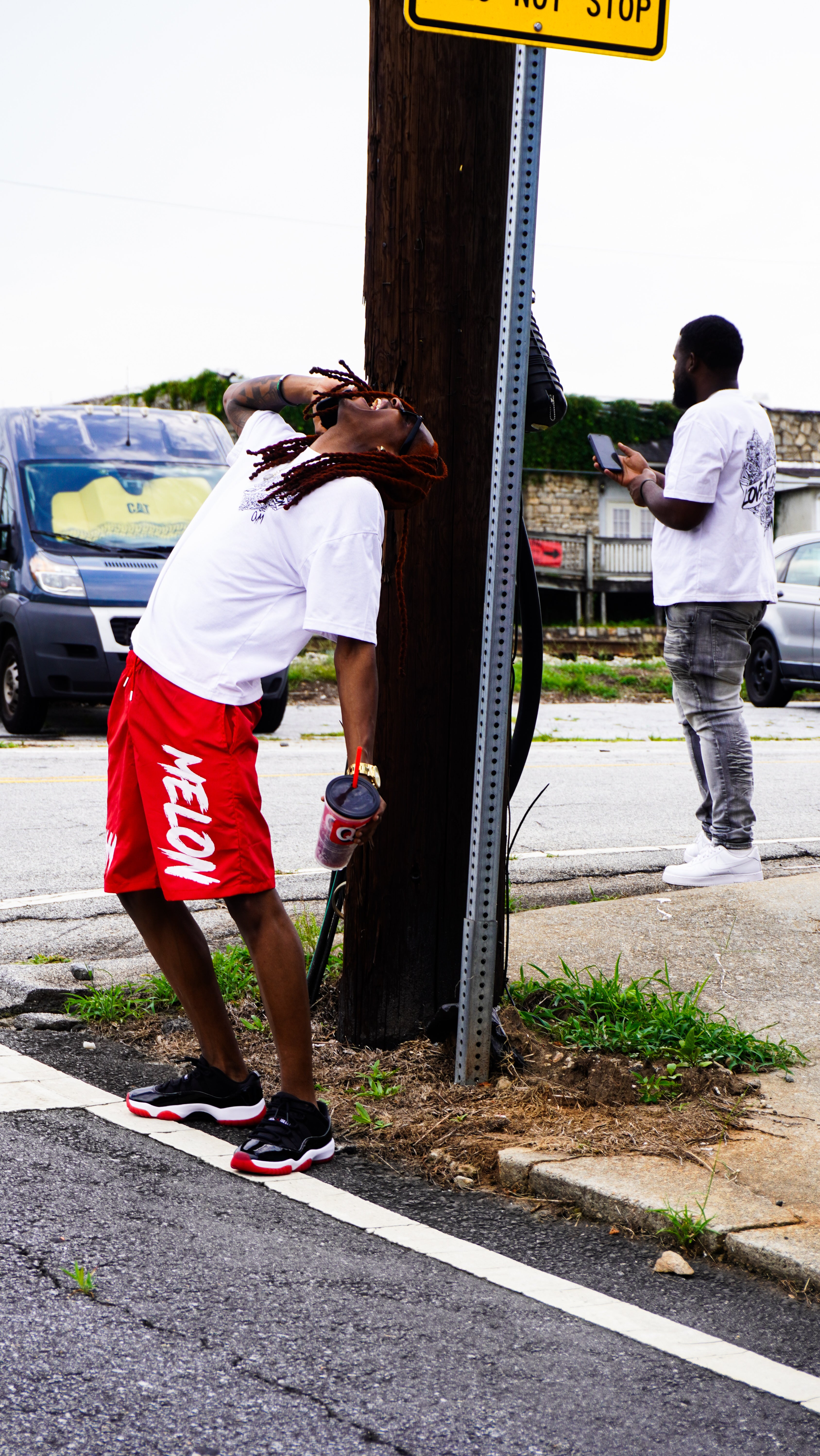 OYM Melon Shorts (Red)