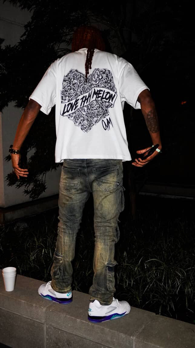 “LoveThyMelon” OYM Boxy Tee (Plain Jane)