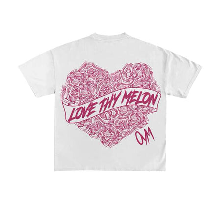 “LoveThyMelon” OYM Boxy Tee (Fuchsia Purple)