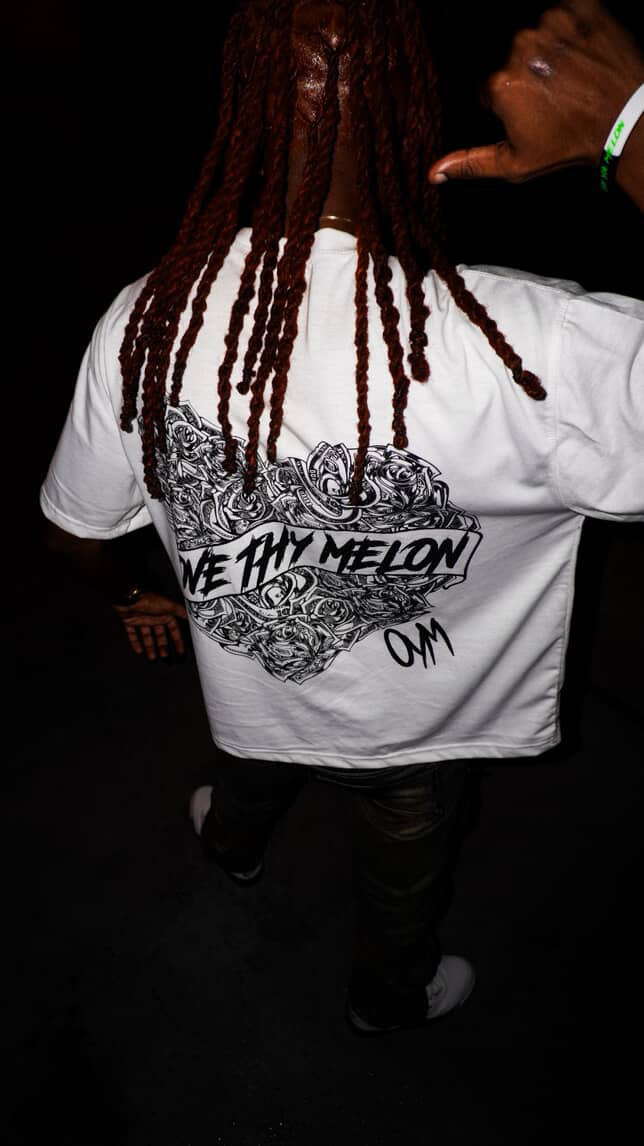 “LoveThyMelon” OYM Boxy Tee (Plain Jane)