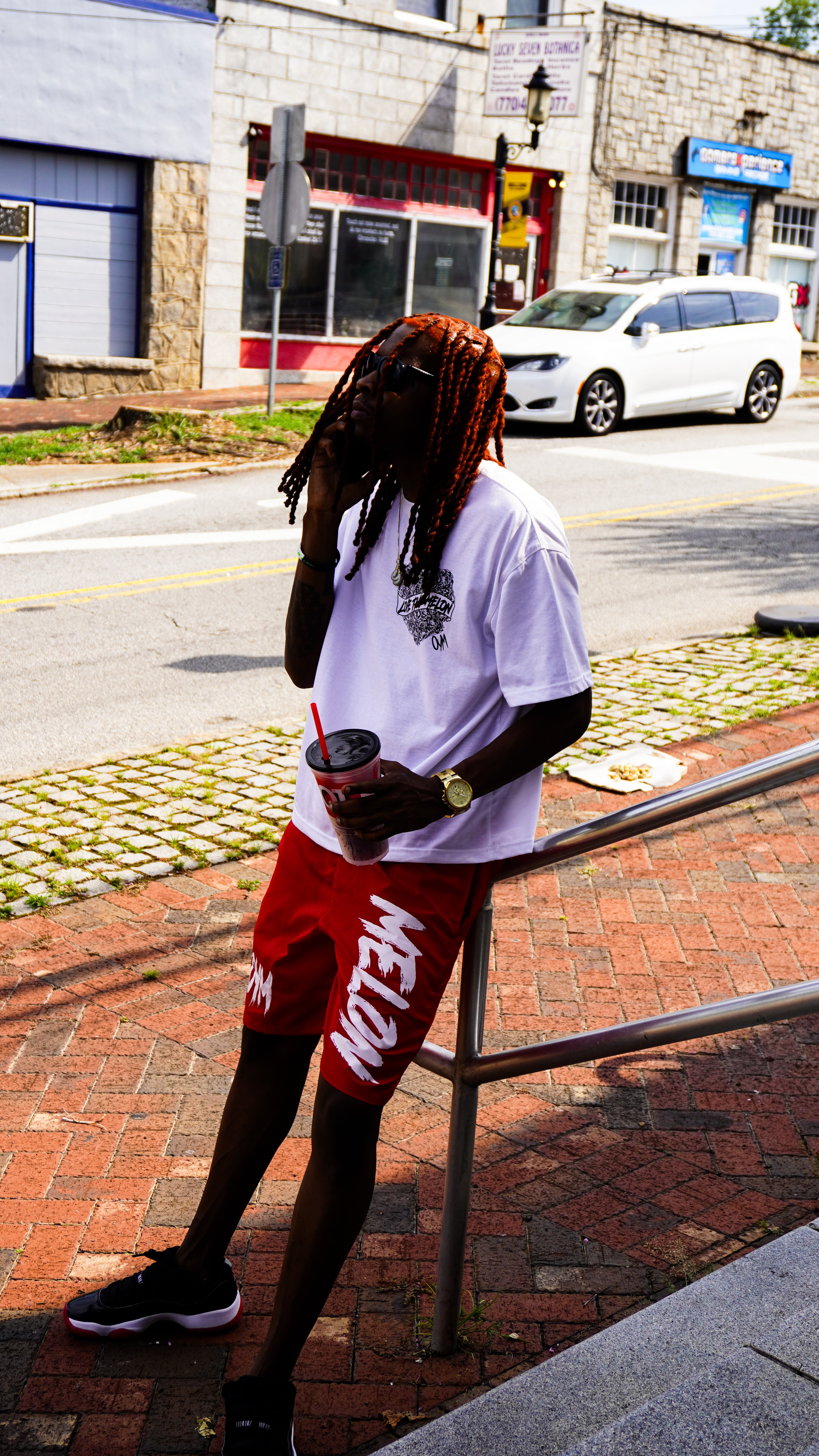 OYM Melon Shorts (Red)