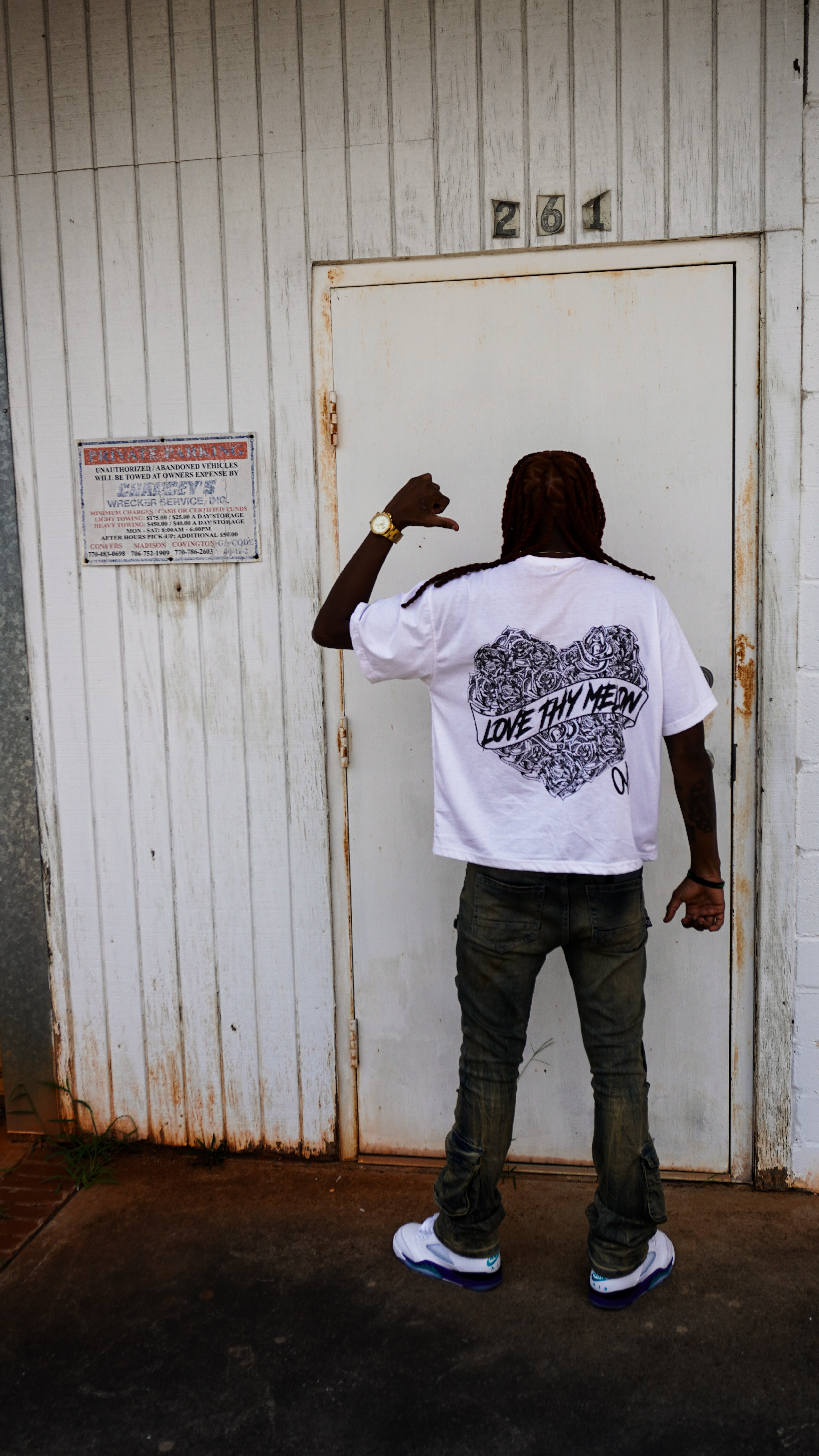 “LoveThyMelon” OYM Boxy Tee (Plain Jane)