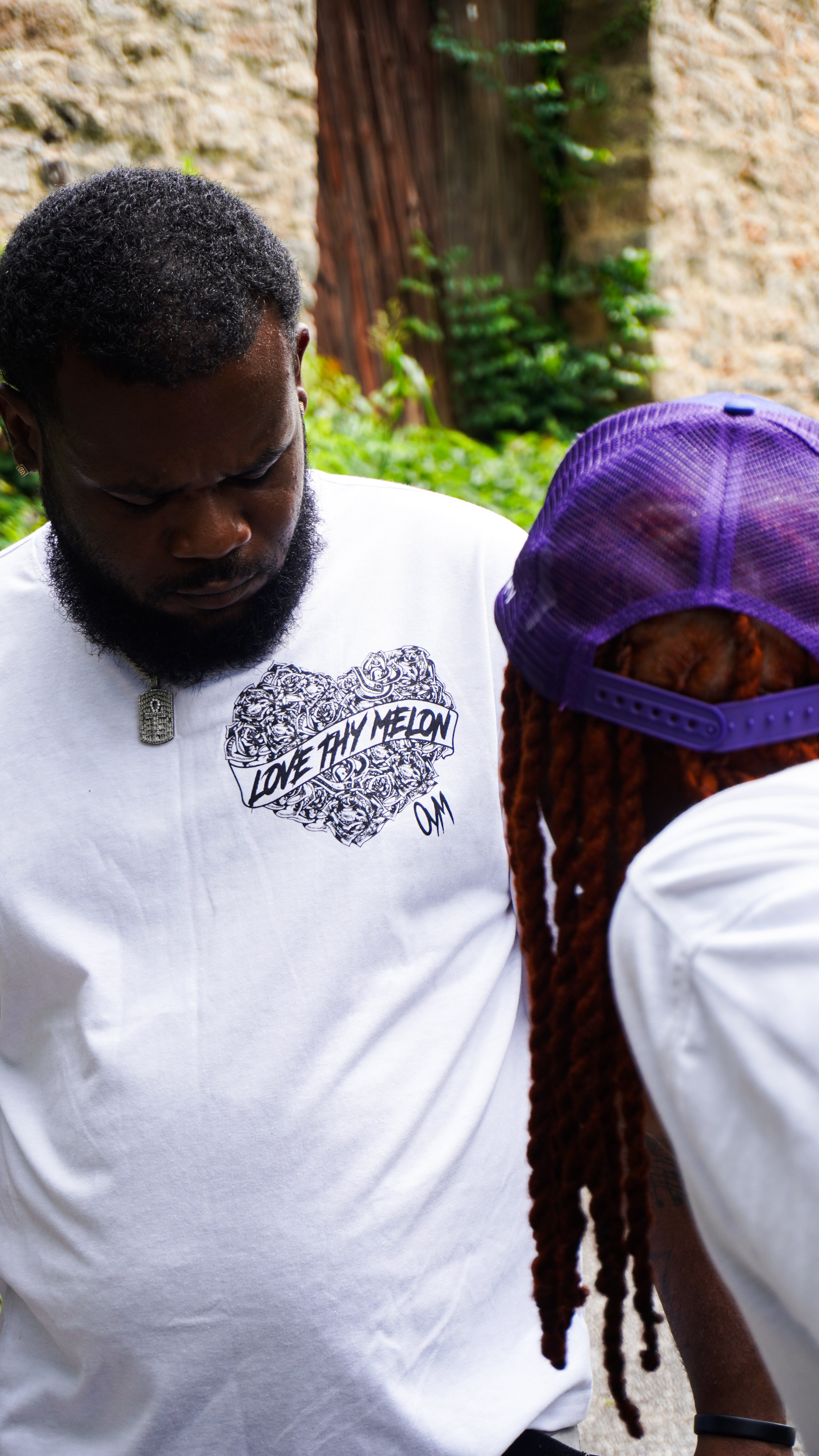 “LoveThyMelon” OYM Boxy Tee (Plain Jane)