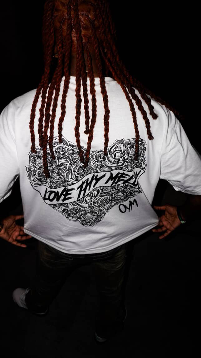 “LoveThyMelon” OYM Boxy Tee (Plain Jane)